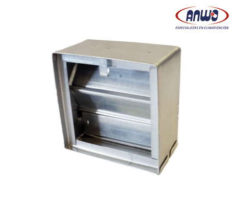 TEMPLADOR CORTAFUEGO 70x70CM COMPUERTA VERTICAL CON RESISTENCIA 1.5HORAS